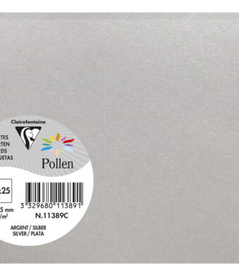 Clairefontaine Zilveren C6 Kaart