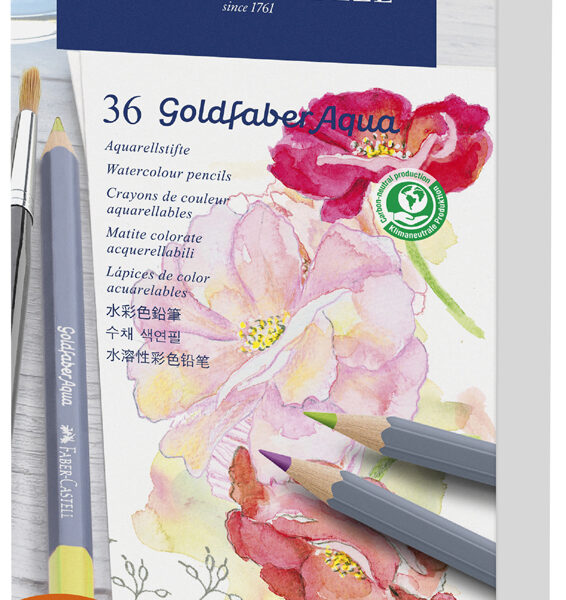 Faber-Castell aquarelkrijtpotloden, Geschenkverpakking 36 stuks