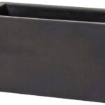 Antracietkleurige plantenbak 'Schio Cassa Maxi 80'