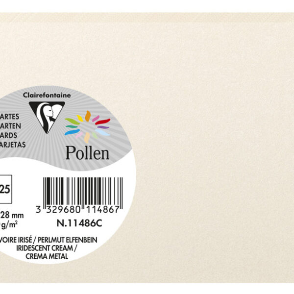 Clairefontaine Parelmoer Briefkaarten 82 x 128 mm