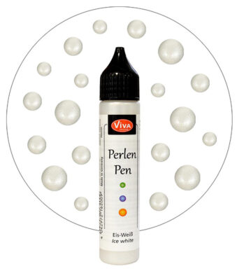 ViVA DECOR Pareltjesstift, 28 ml, ijswit