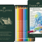 Faber-Castell aquarelkleurpotloden Albrecht Dürer, metalen doos van 12