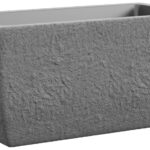 Plantenbak 'Petram 80', steengrijs