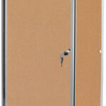 Magneetbord met 4 A4-vensters voor binnen