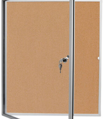 Magneetbord met 4 A4-vensters voor binnen