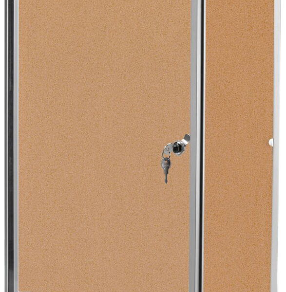 Magneetbord met 4 A4-vensters voor binnen