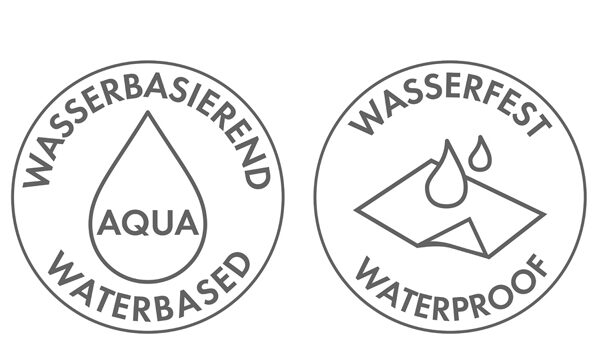 Marabu gloei-in-het-donker verf, nachtgeel