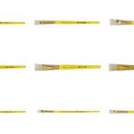 Platte varkensborstel maat 18