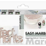 Marmerverf set pastelkleuren