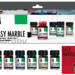 Marmereerkleurenset 'Easy Marble' voor beginners