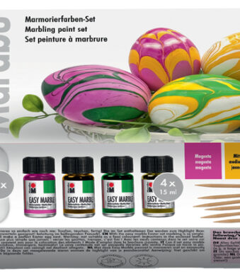 Marabu Marmerverfset 'Frisse Paasbox'