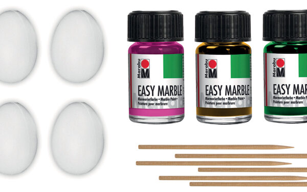 Marabu Marmerverfset 'Frisse Paasbox'