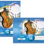 Voorlopenbundel A4 met hulplijnen en 14 lijnregels