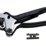 Hoogwaardige krimptang voor afgeschermde RJ45-connectoren