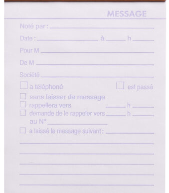 Rhodia Notitieboekje 'Bericht', 110 x 170 mm, oranje