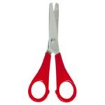 Knutselschaar rond, lengte 130 mm, voor rechtshandigen.