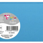 Clairefontaine karibisch blauw briefkaart 82 x 128 mm