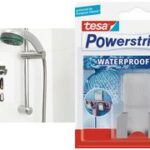 Tesa scheermessenhouder golfmodel watervast, roestvrij staal