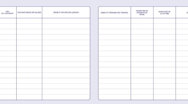 Ongevallenregister voor lichte arbeidsongevallen