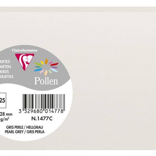 Clairefontaine brievelance heldergrijs
