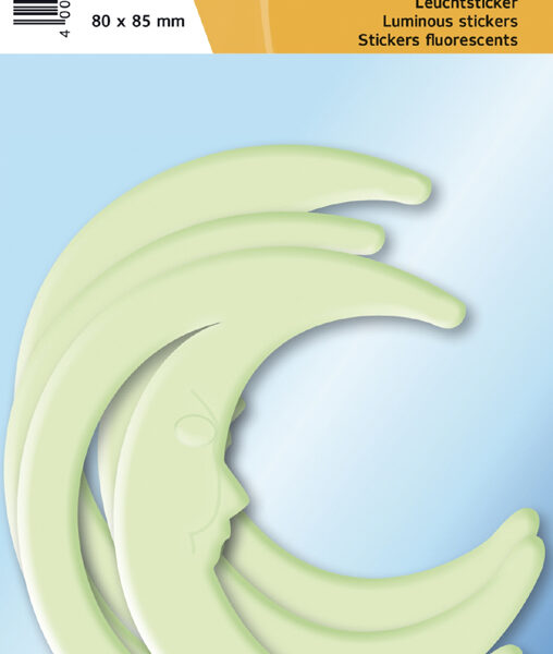 Zelfklevende maantjes voor thuis