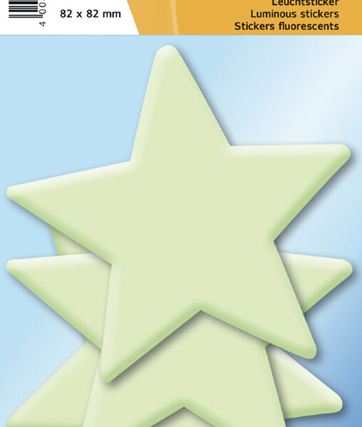 Herma lichtgevende stickers 'Grote sterren'