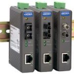 MOXA Industriële Ethernet Mediaconverter, zonder alarmfunctie
