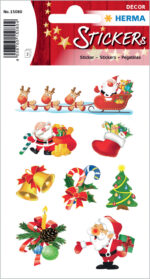 Herma kerststickers 'Kerstman'