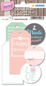 Herma Cadeaulabels Huiselijk, gekleurd