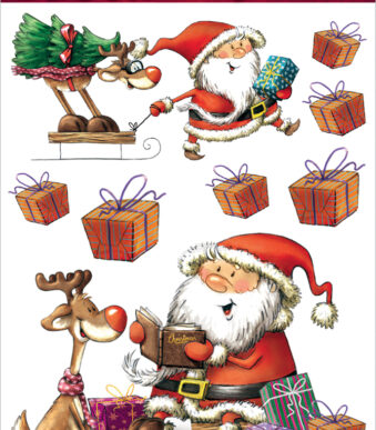 Raamsticker 'Sinterklaasdag'