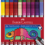 Faber-Castell dubbelstiften, etui met 20 stuks