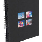 Exacompta Fotoringalbum Milaan, 320 x 320 mm, zwart