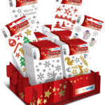Herma Kerst-stickers 'Glans & Glitters', displayverpakking