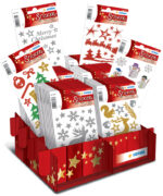 Herma Kerst-stickers 'Glans & Glitters', displayverpakking