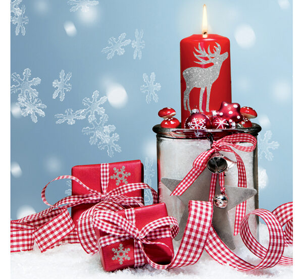 Herma Kerst-stickers 'Glans & Glitters', displayverpakking