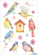 Herma Stickers Decoratief 'Zangvogels'