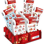 Herma Kerstmis-stickers Decoratie 'Kerstman en Vrienden', Display