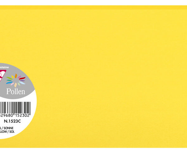 Clairefontaine Zonnegele Briefkaart Formaat DL