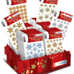 Herma feestdagen stickers decoratie 'Sterrejaren', in display