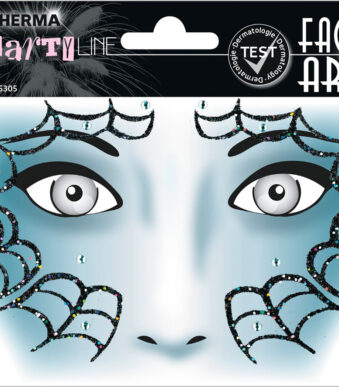 Herma Gezichtstickers 'Spin'