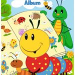 Herma stickerverzamelalbum 'Frieda & Vriendjes', formaat A5.