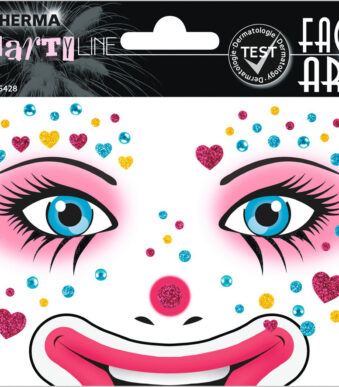 Herma Gezichtsstickers 'Clowntje Annie'