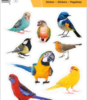 Herma Decoratiestickers 'Vogels', papier