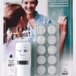 Stempelset 'LITTLE NIO' voor leerkrachten, wit