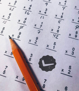 Stempelset 'LITTLE NIO' voor leerkrachten, wit