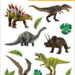 Herma Stickers Dinosaurussen, papier