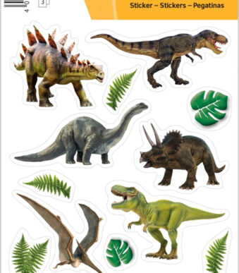 Herma Stickers Dinosaurussen, papier