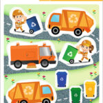 Herma stickervellen 'Vuilnisman', papier