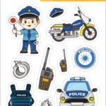 Herma stickers 'Politie', van papier