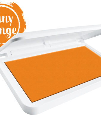 Stempelkussen COLOP MAKE 1, glanzend sinaasappelkleurig, 90 x 50 mm